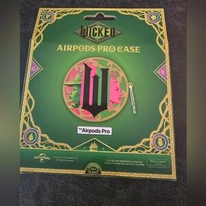 AirPods Pro Case Wicked Theme - Green and Pink